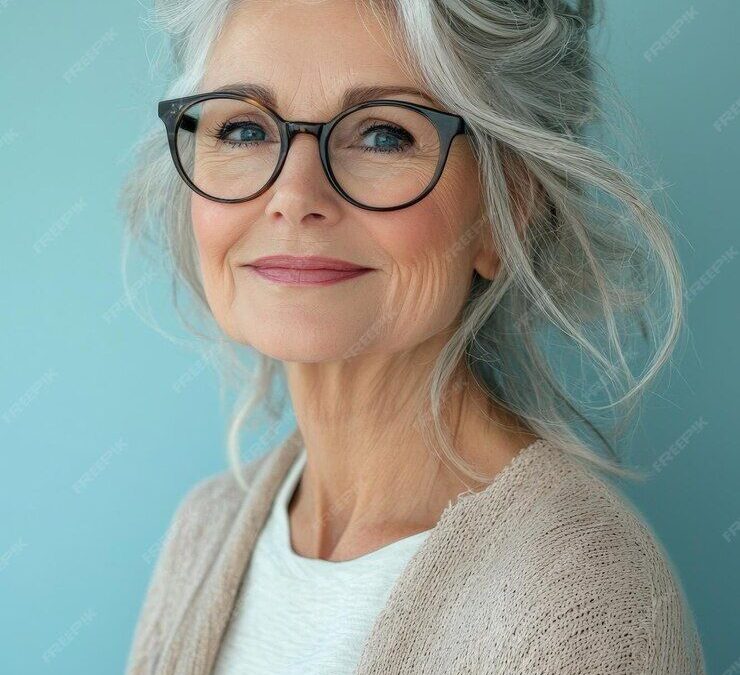 Coiffures seniors lunettes : 26 styles flatteurs pour vous sublimer après 70 ans