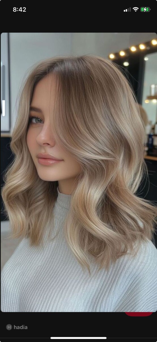 Cheveux Blonde Froide