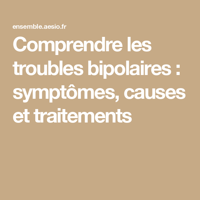 Personne Bipolaire Communiquer