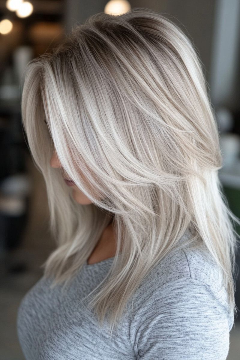 Cheveux Blonde Froide