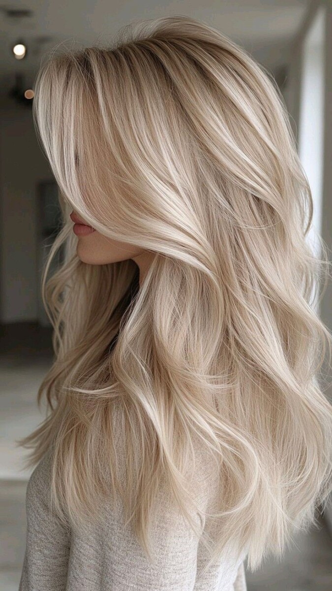Cheveux Blonde Froide