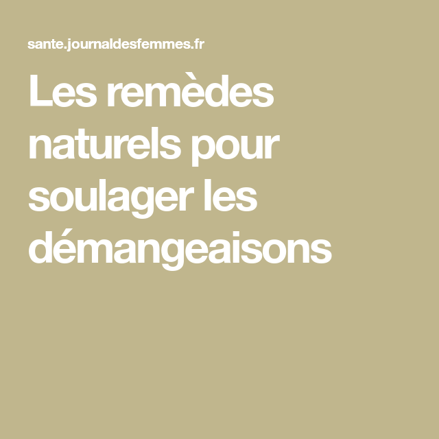 Furoncle Pubien Remèdes Maison