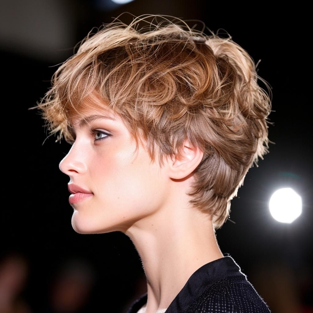 Coupe courte cheveux fins corps