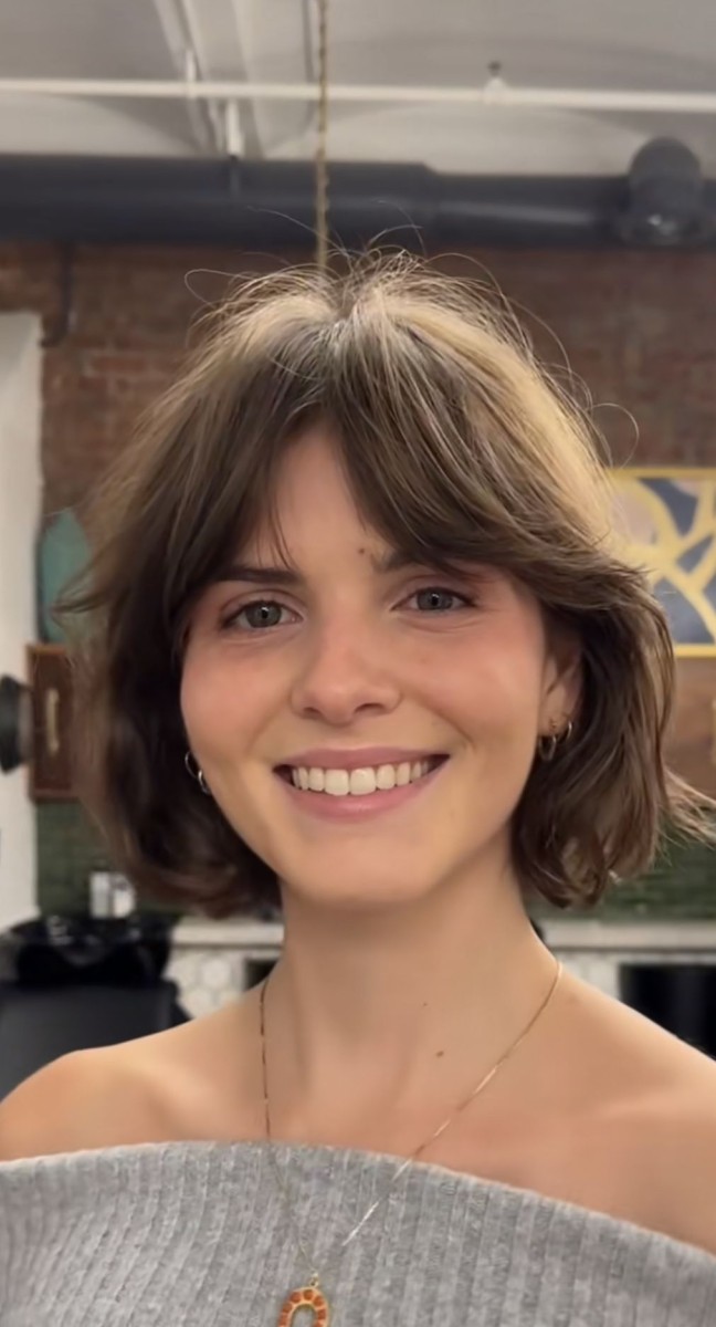 Carré boule effilé rétro