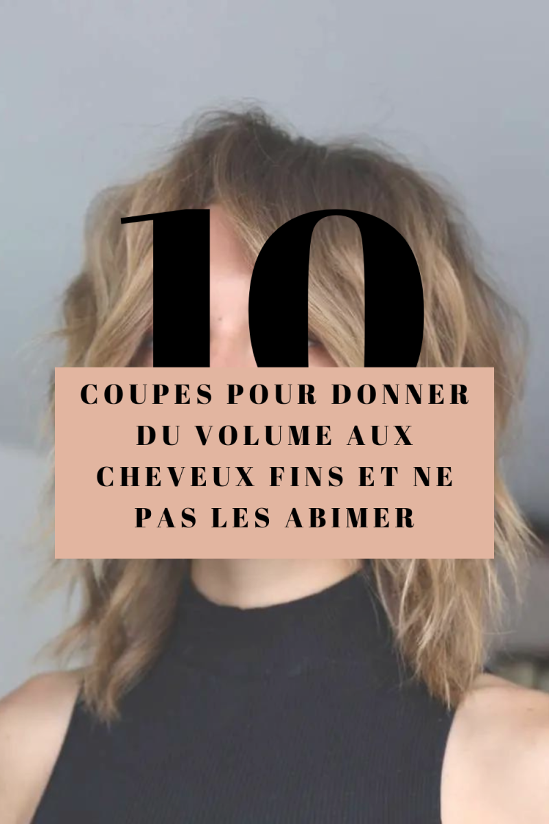 Coupe miracle cheveux fins