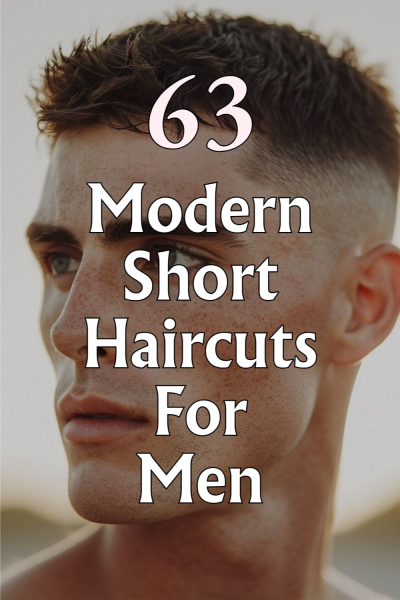 Style court homme moderne