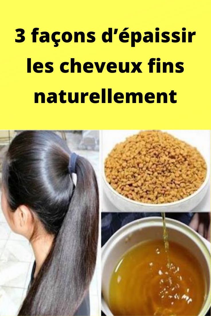Coupe miracle cheveux fins