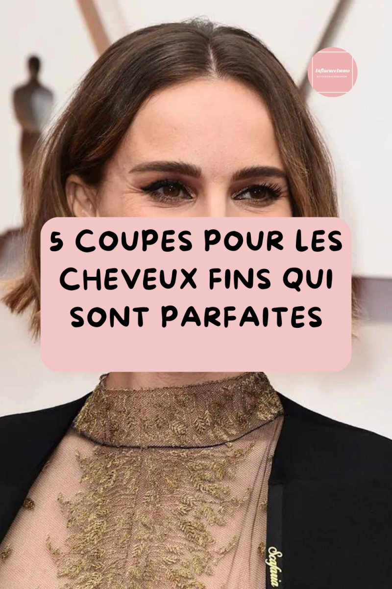 Carré flou cheveux fins