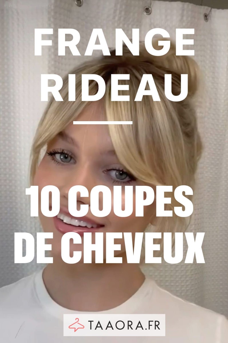 Frange rideau effilée