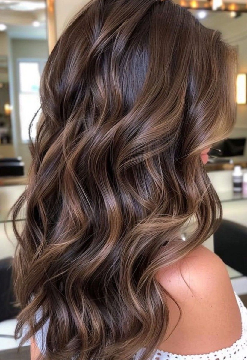 Mèches lumineuses base brune
