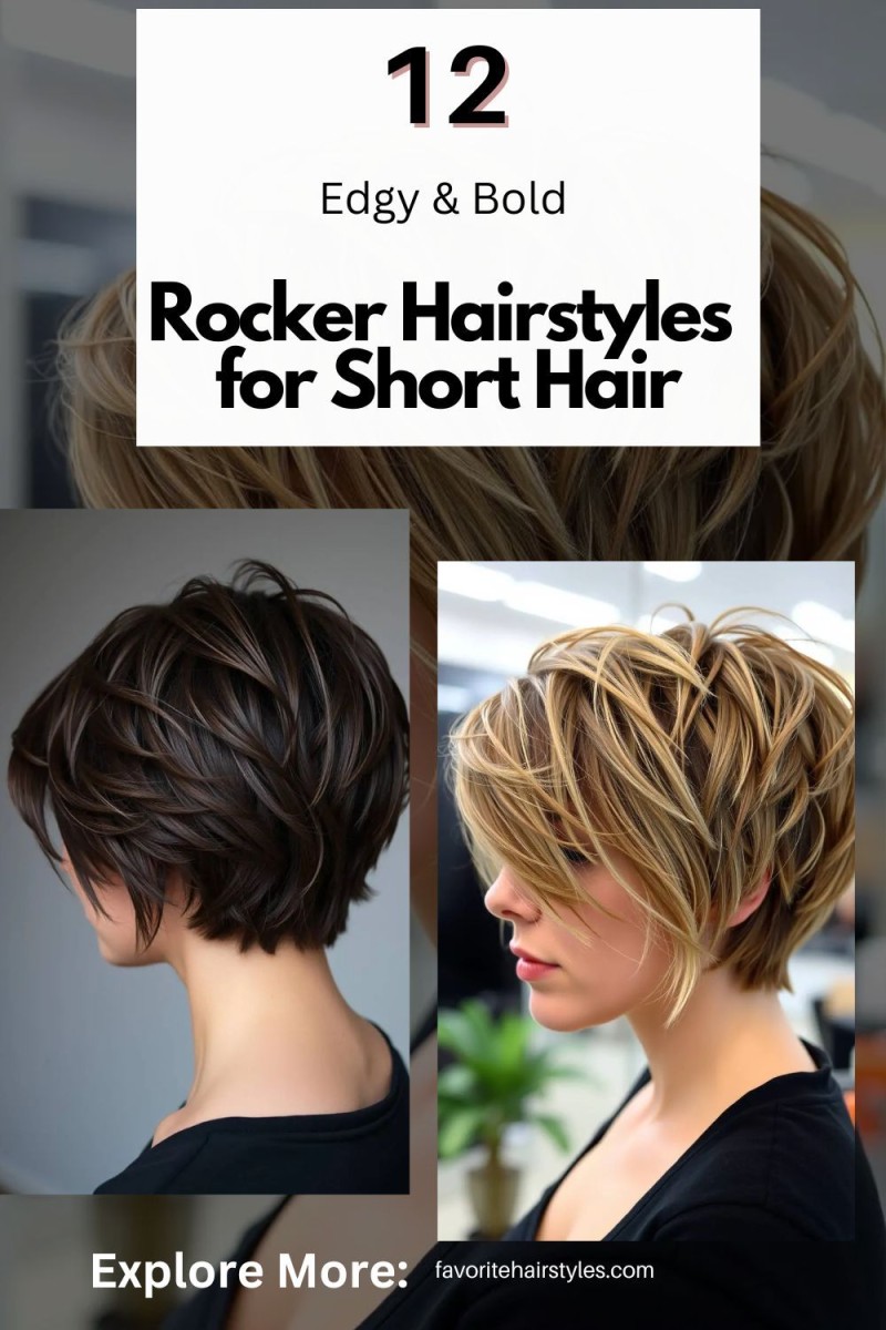 Court effilé sauvage