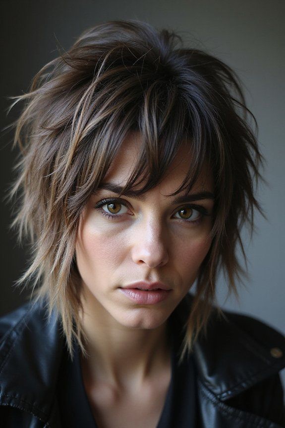 Court effilé sauvage