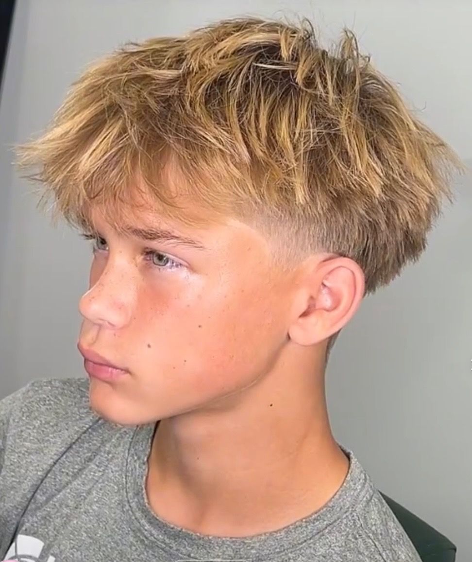 Coiffure garçon 12 ans