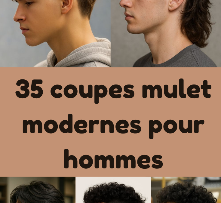 Mulet Dégradé Homme : Le Comeback Moderne d’un Classique