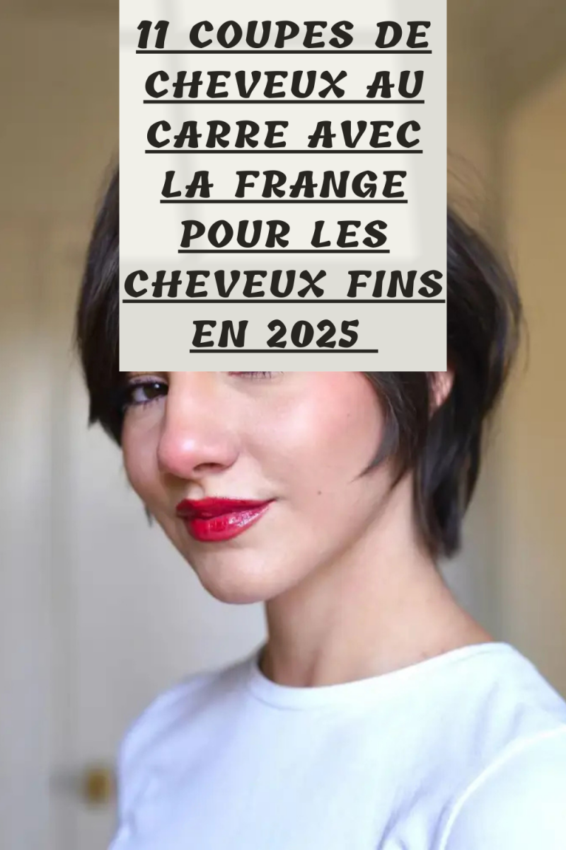 Carré frange latérale