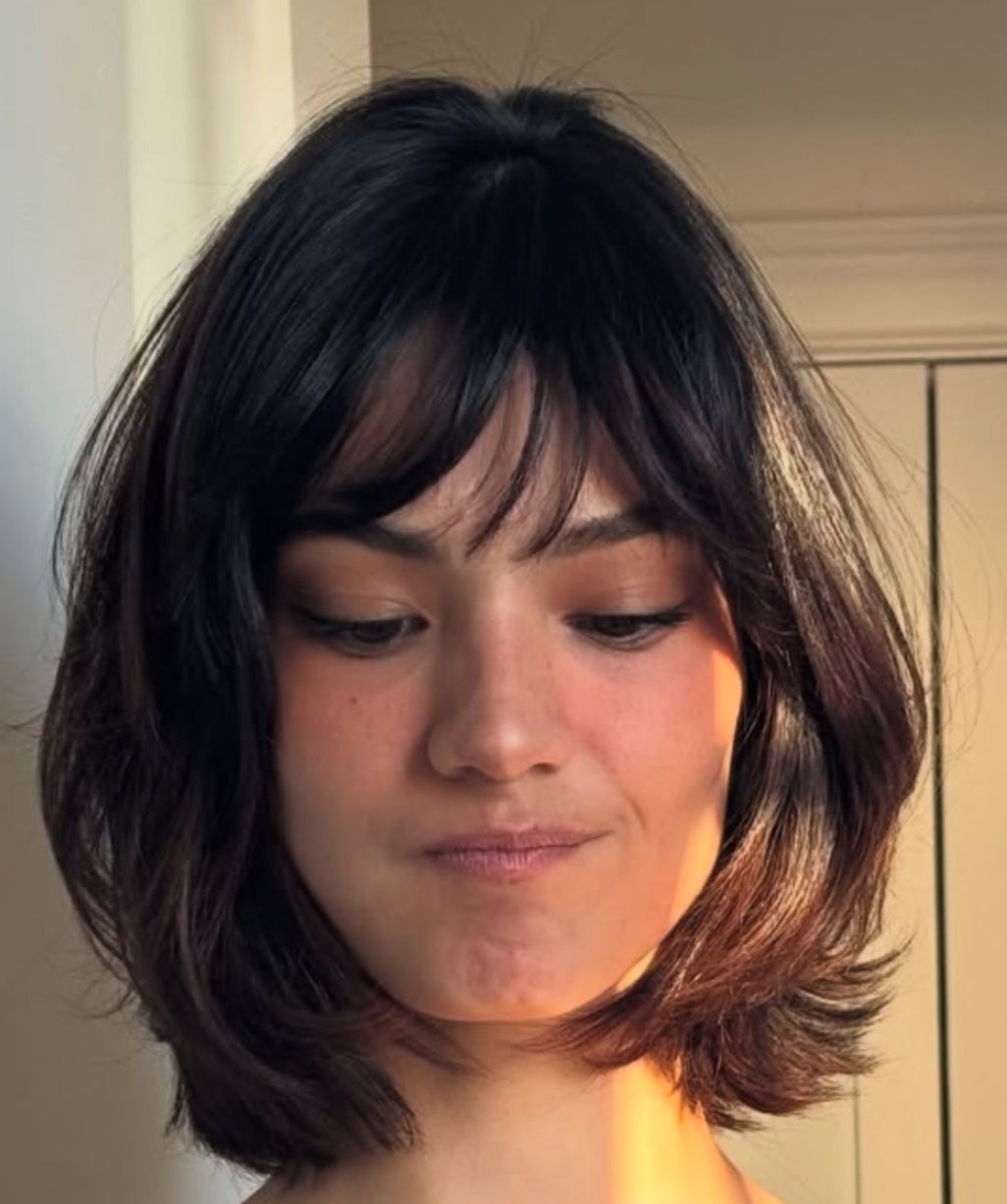 Carré boule effilé rétro