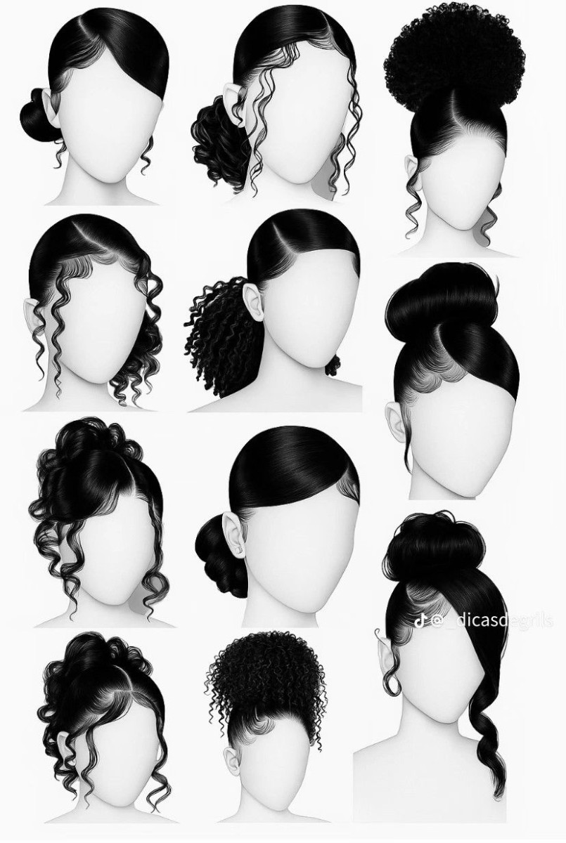 Coiffure cheveux frisés courts
