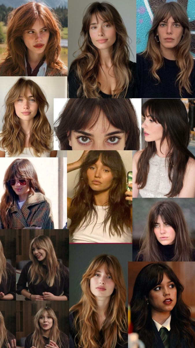 Frange rideau effilée