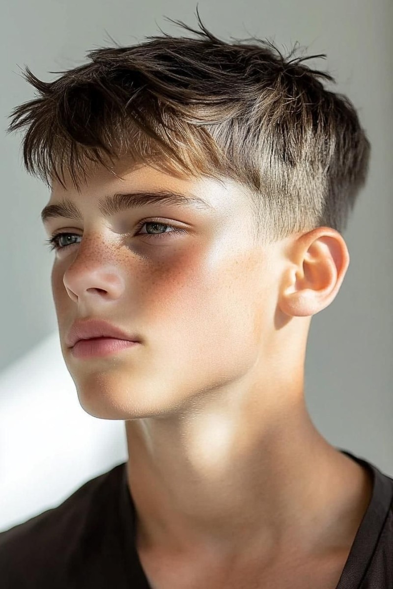 Coupe garçon 12 ans tendance