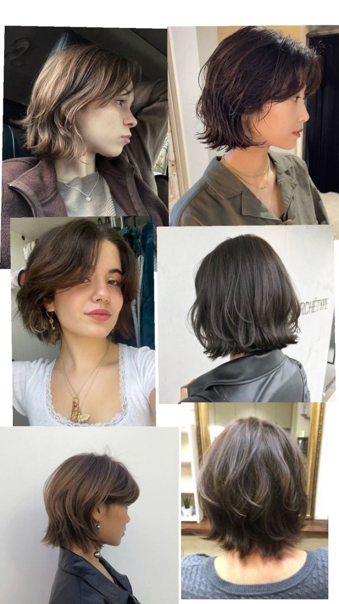 Carré boule effilé rétro