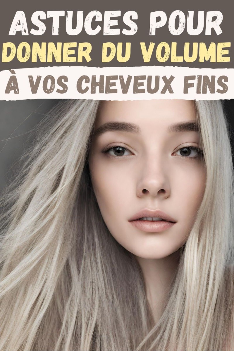 Carré flou volume cheveux fins