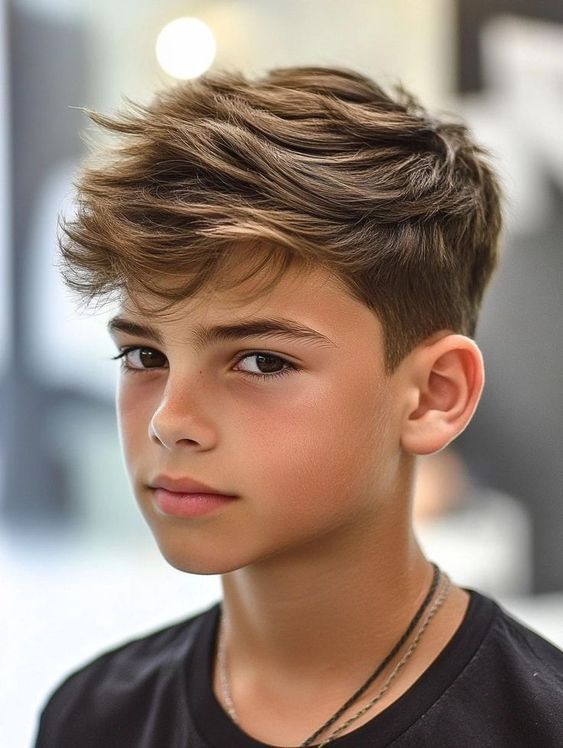 Coupe garçon 12 ans tendance