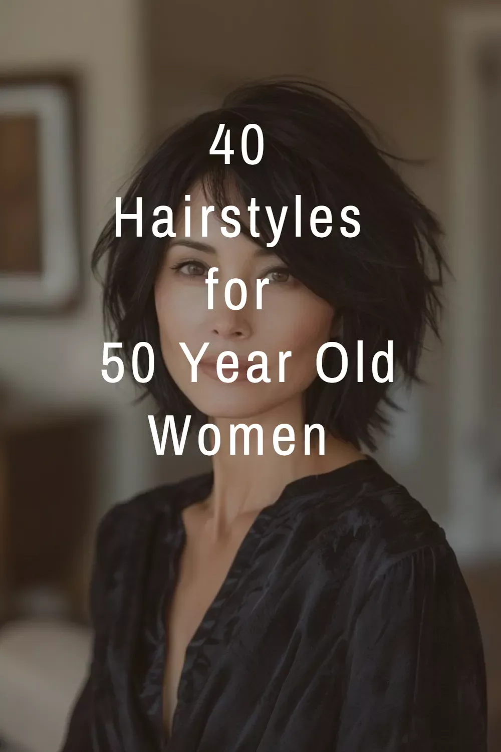 Coupe cheveux fins volume 50 ans