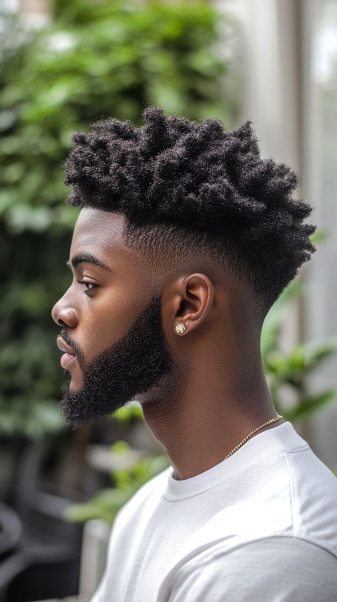 Afro homme 2026