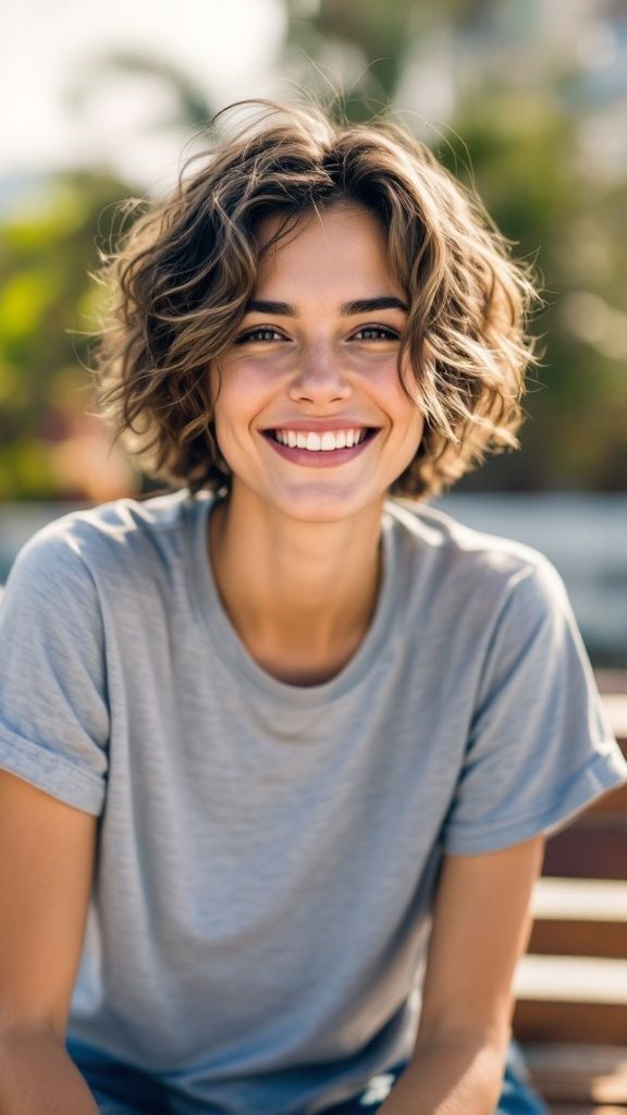 Court ondulé naturel