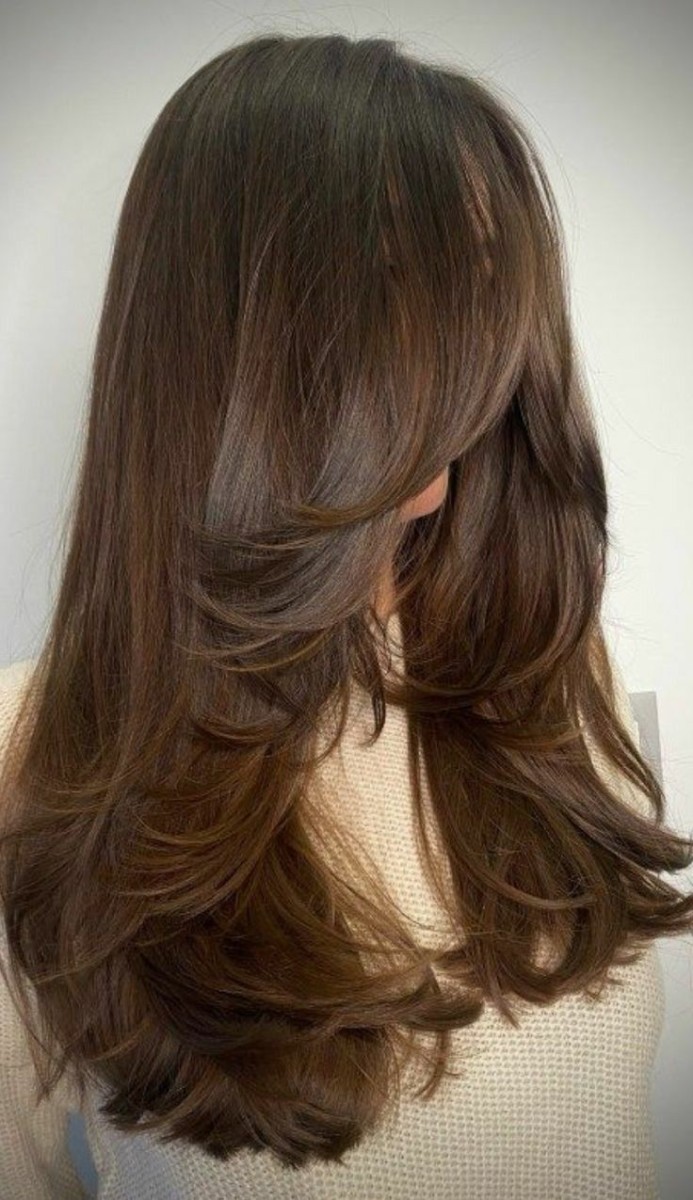 Dégradé long lisse