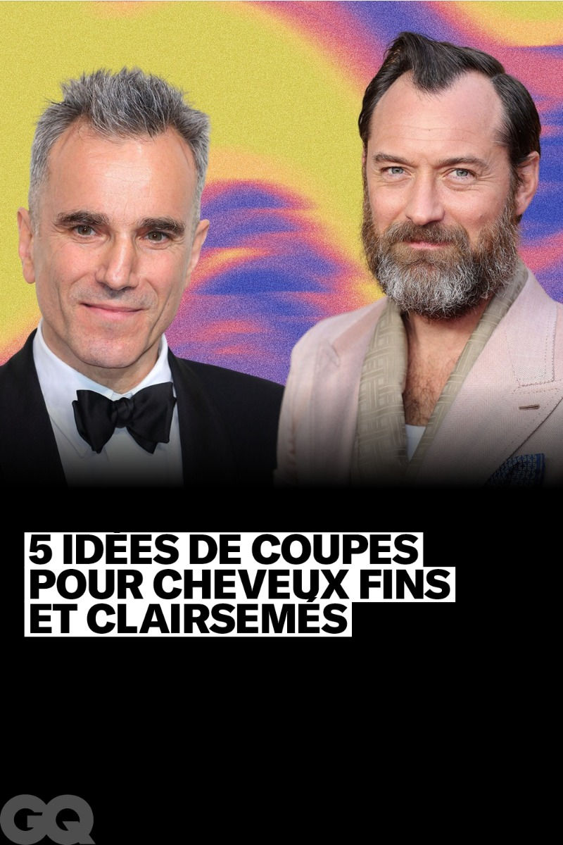 Cheveux fins homme