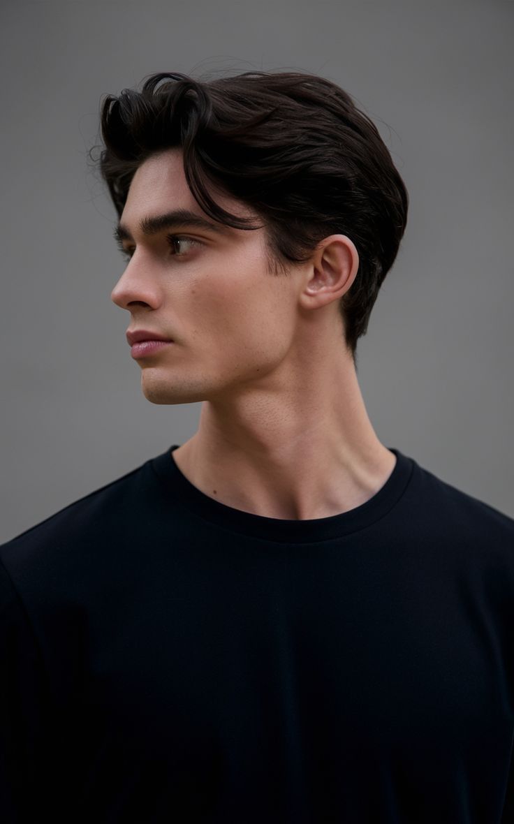 Raie au milieu homme