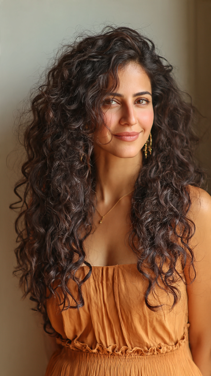 Coupe cheveux frisés naturel