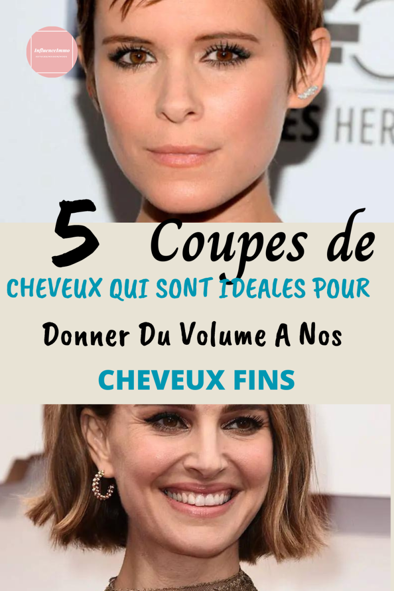 Coupe courte cheveux fins corps