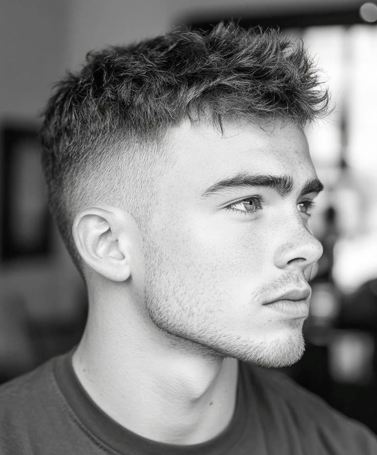 Coiffure homme cheveux courts