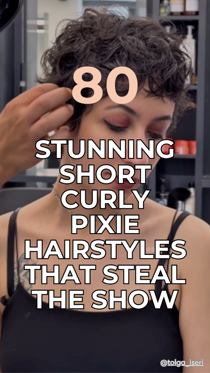 Coupe courte bouclée libérée