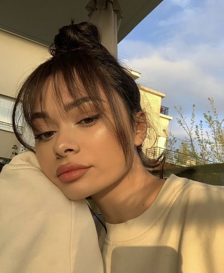 Carré long frange effilée