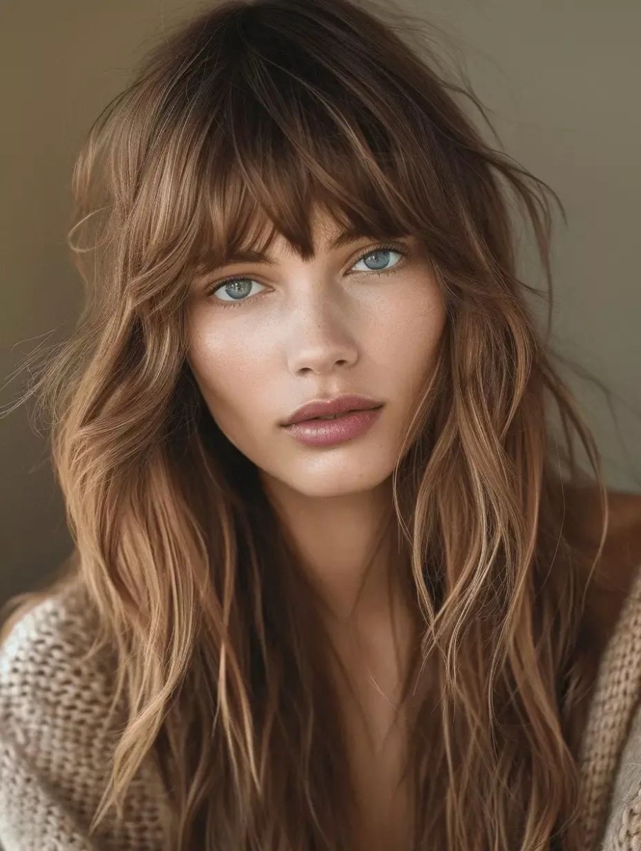 Frange rideau effilée 70s