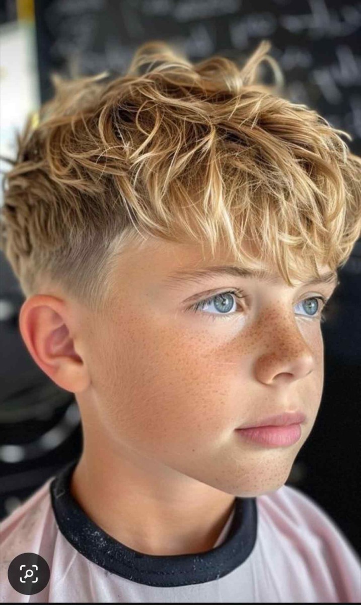 Coiffure garçon 12 ans