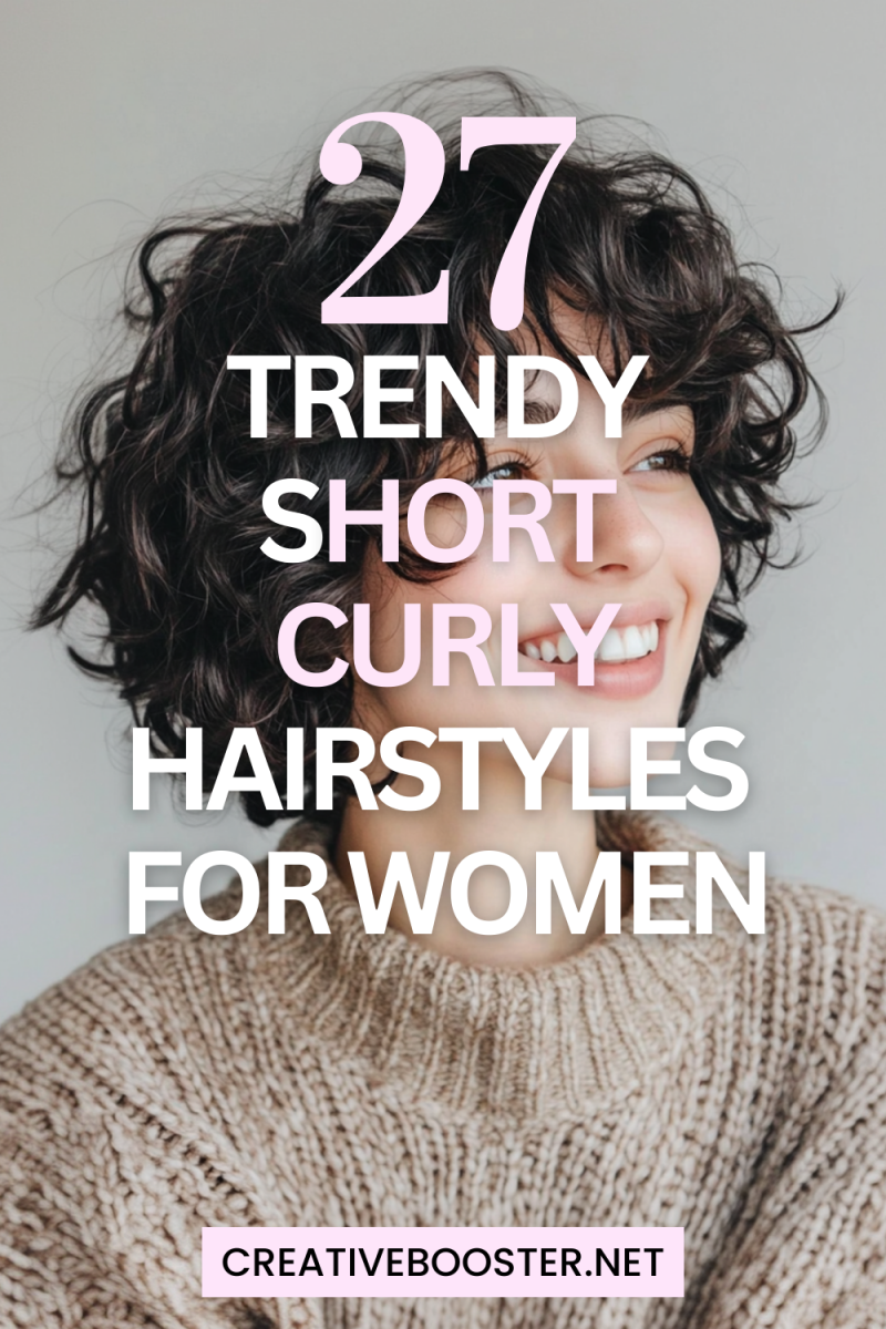 Coupe courte bouclée libérée