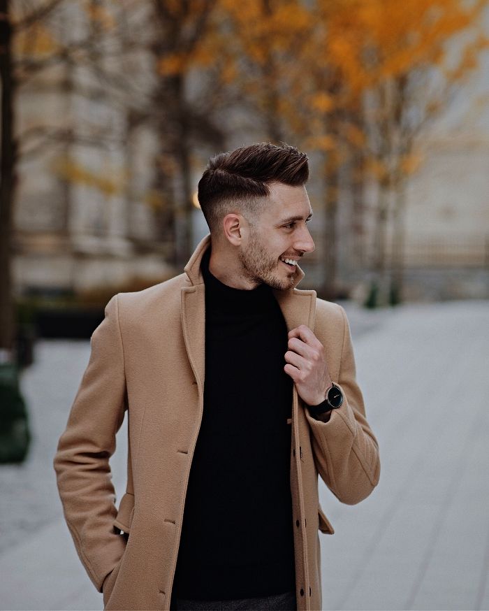 Dégradé progressif homme