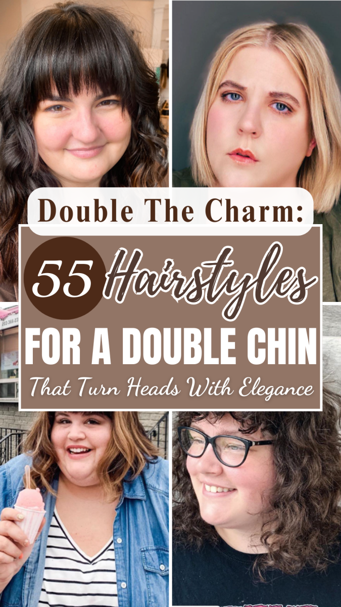 Coupe femme ronde double menton