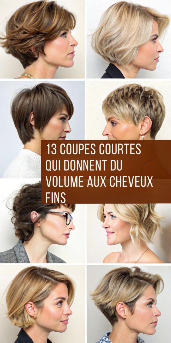 Court cheveux fins