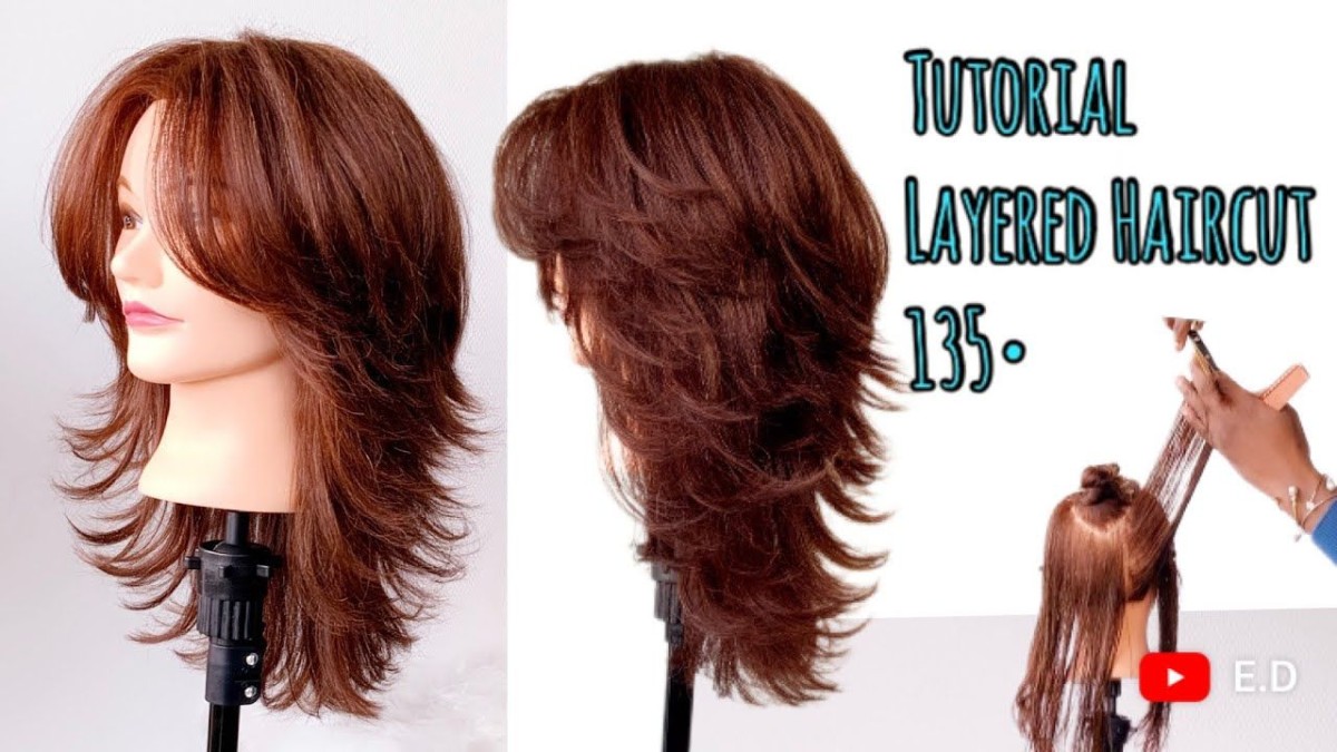 Dégradé mi-long technique