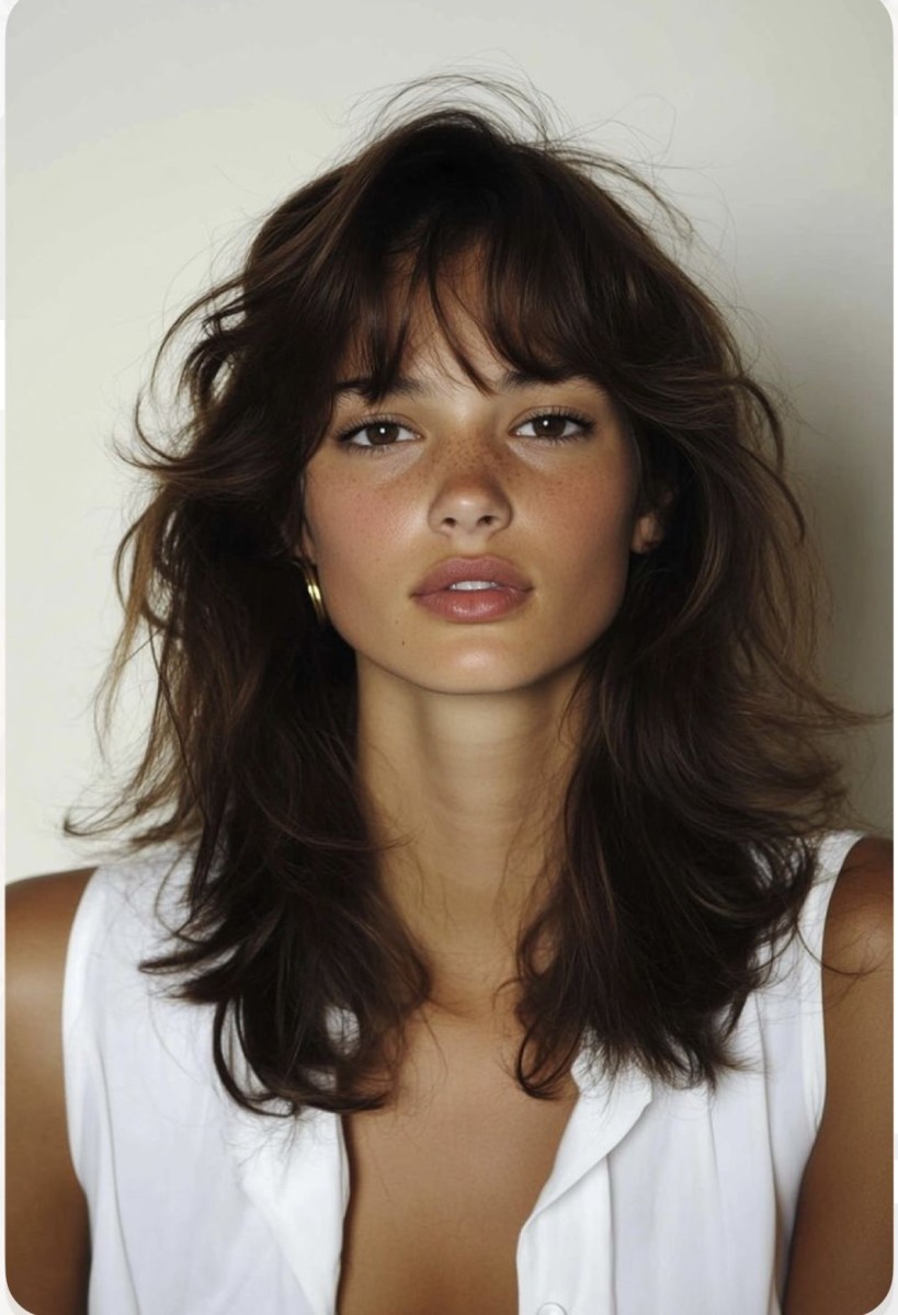 Cheveux épais femme