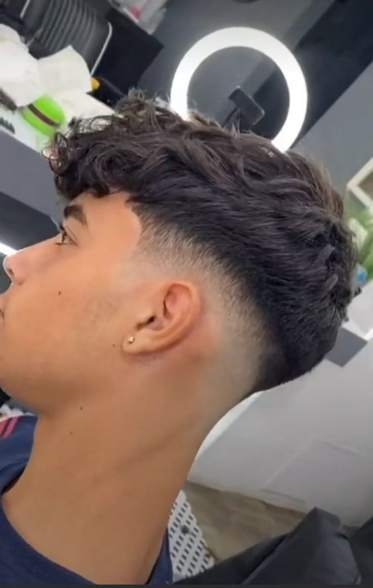 Dégradé garçon école