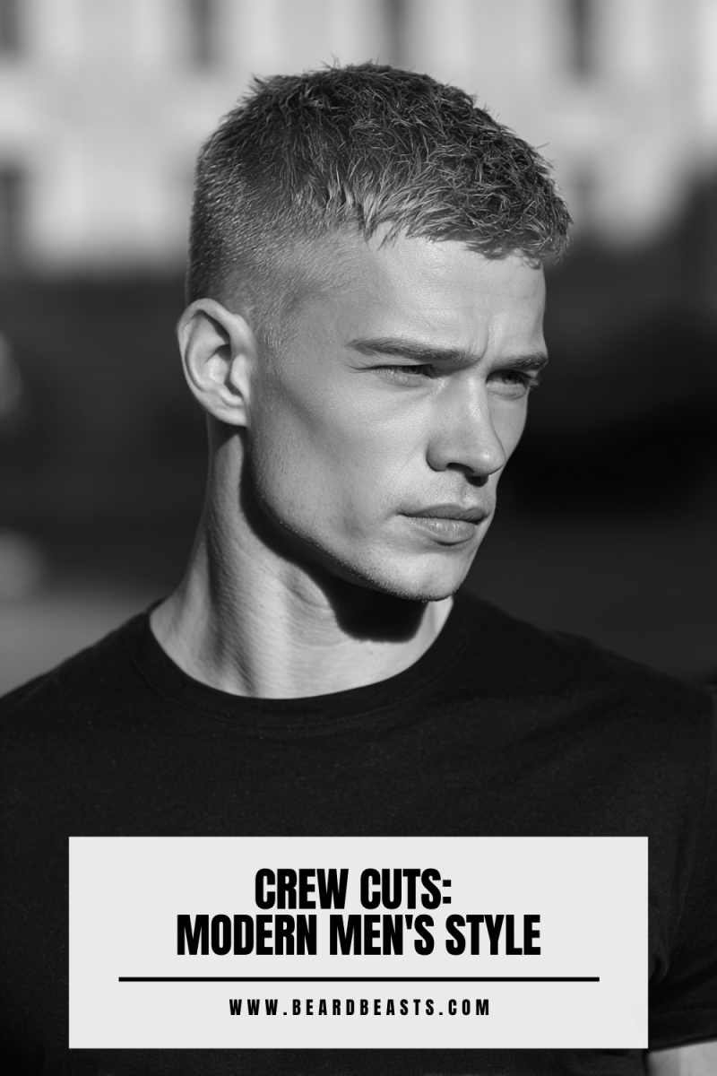 Style court homme moderne