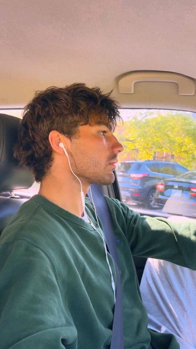 Dégradé mi-long homme style