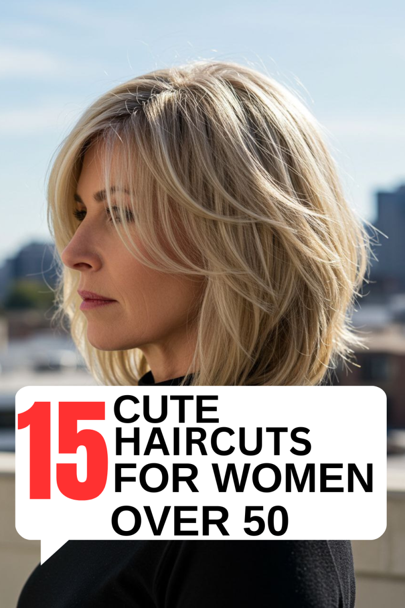 Coupe cheveux fins volume 50 ans