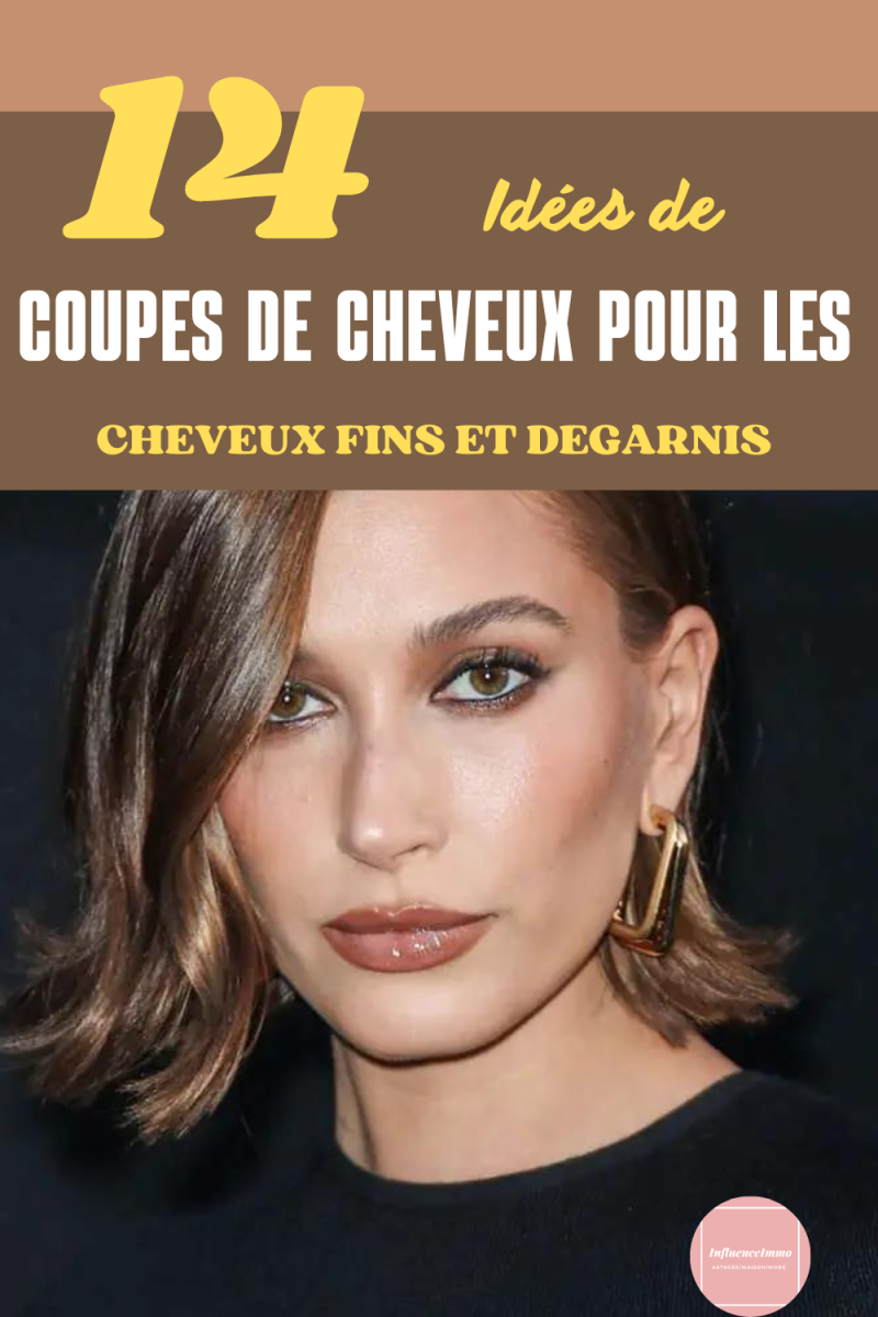 Carré flou cheveux fins